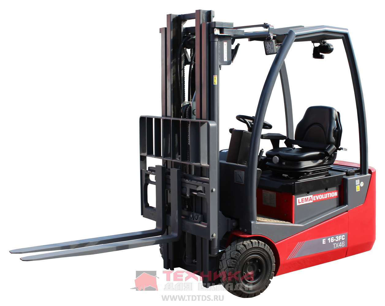 Электрический погрузчик LEMA EVO E 18-3FC TX70